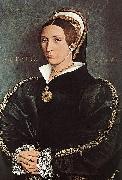 Hans holbein the younger Portrait of Catherine Howard Spain oil painting artist